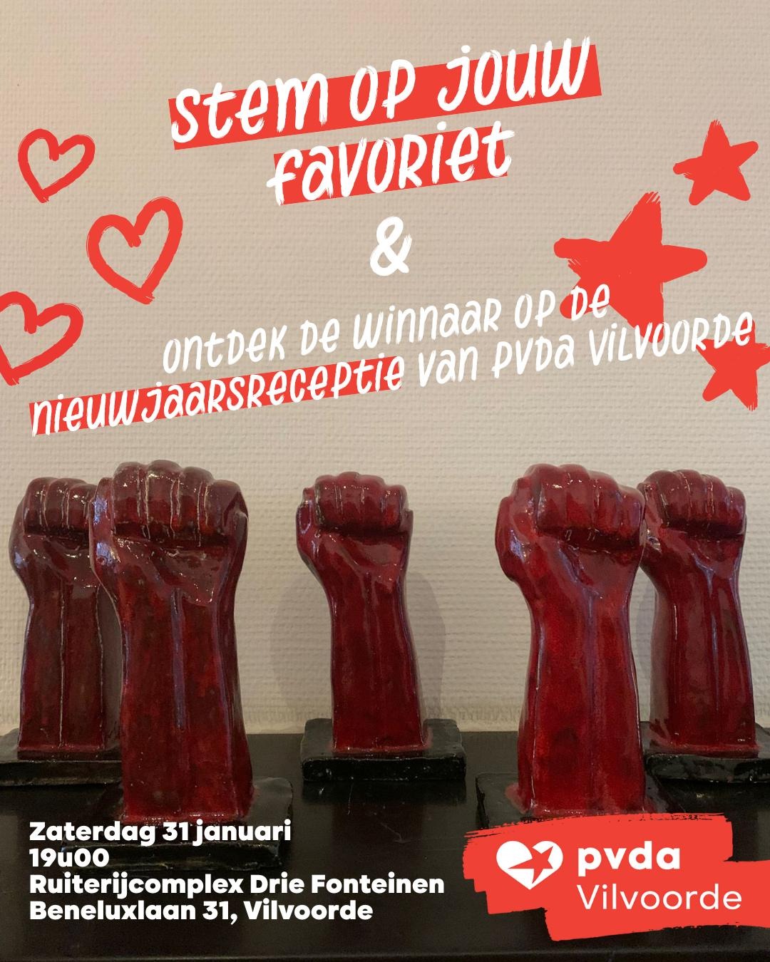 De Vuist: Stem voor de solidariteitsprijs in Vilvoorde